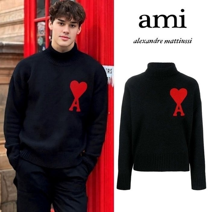 🤍 25FW a*i (NEW) 빅패치 안타르시아 커플니트터틀넥🤍