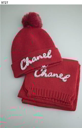 #샤넬 [Chanel] 로고 니트 모자 목도리 윈터 세트 신상입고💢 #모자 #목도리 #9727