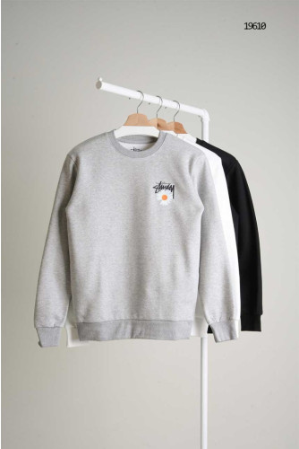 🔆 [STUSSY] 스투시 플라워 기모 맨투맨 🔆