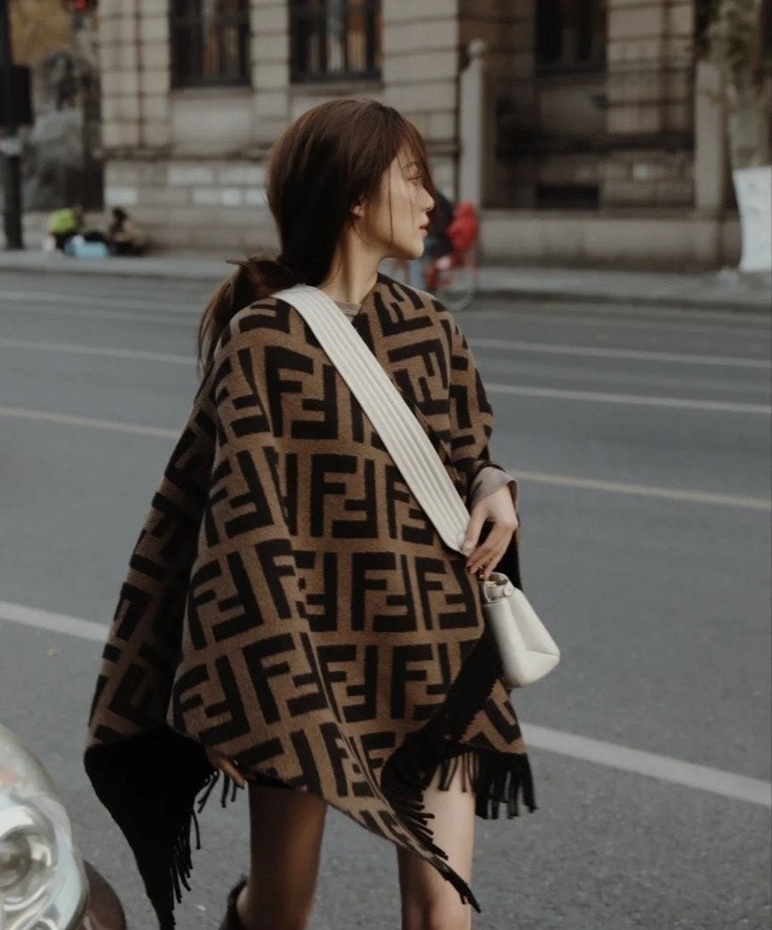 💕 펜* 리버서블 판초