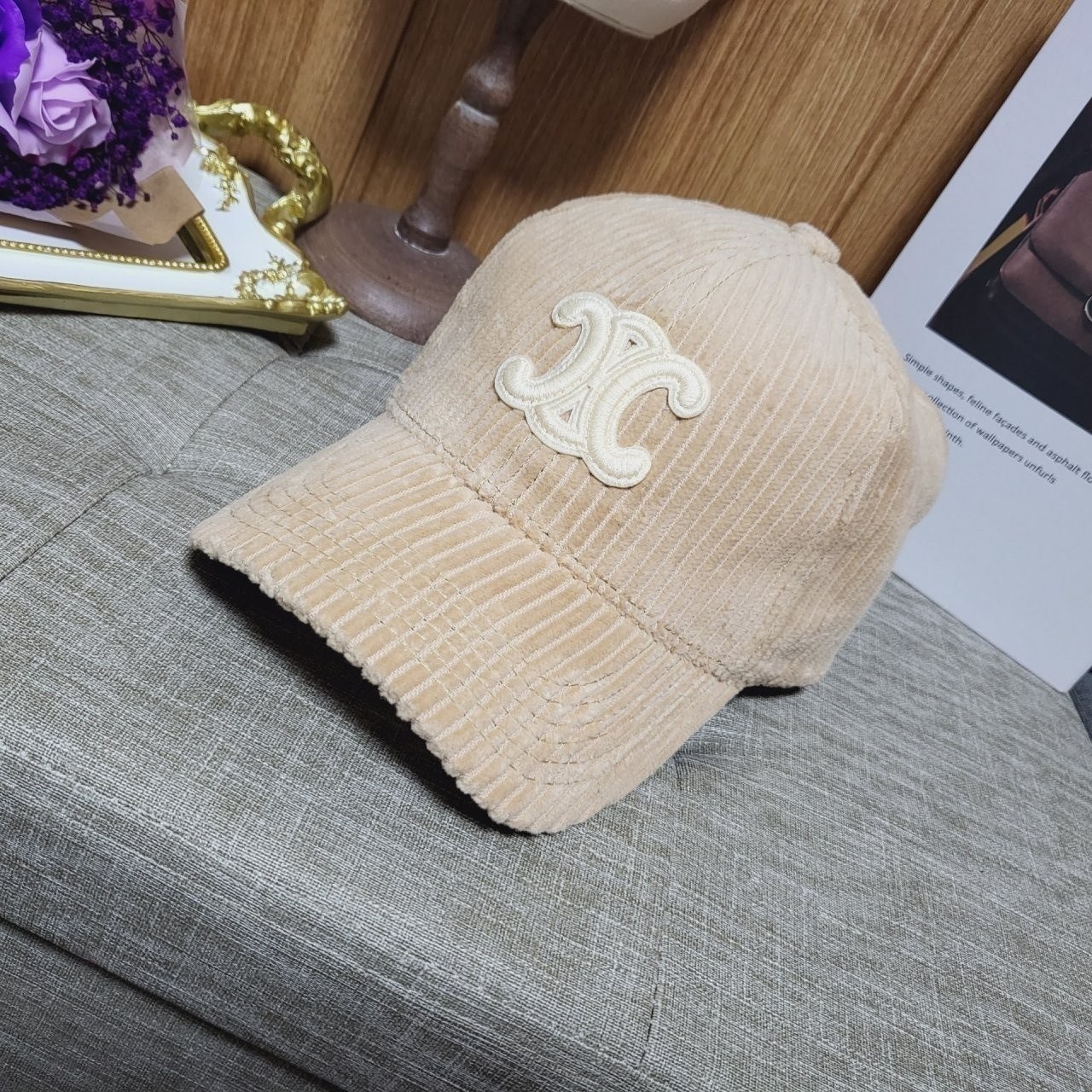 💕 셀** 코듀로이 볼캡