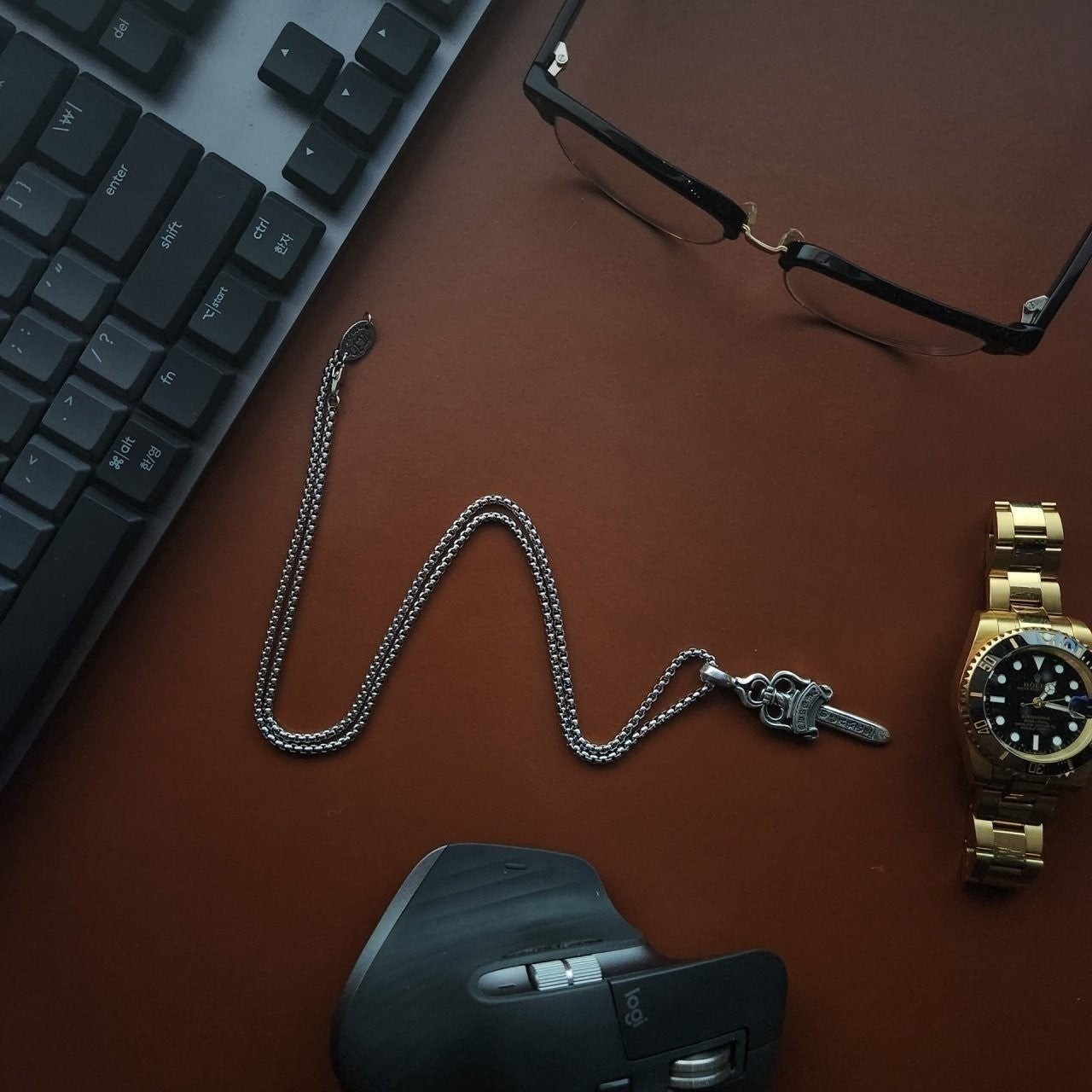 💕 [275번] 크* 대거 펜던트 목걸이