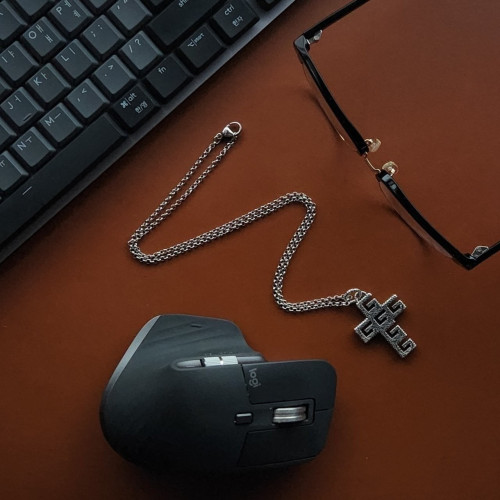 💕 [478번] 구* 스퀘어 G 십자가 목걸이