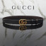 💕 ️구* 더블 G 버클 리버서블 벨트 ⚓846