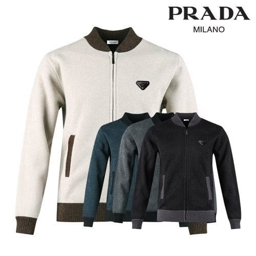 💕 프** 블루종 기모 니트 집업