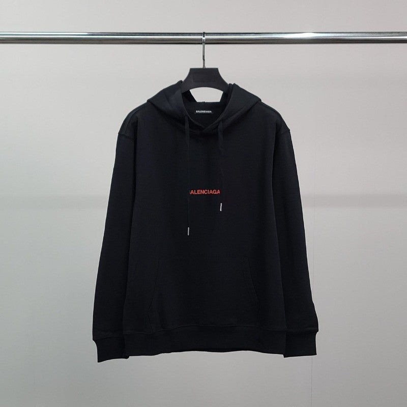 💕 발**** 레드레터링 코튼 후드티