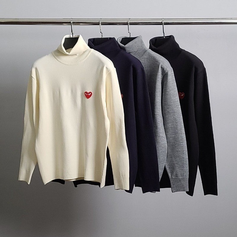 💕 꼼* 레드와펜 터틀넥 니트