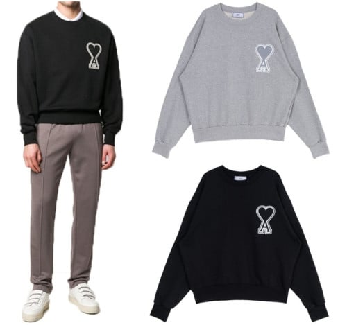 💕 [특가] 아* 하트로고 맨투맨 2Color