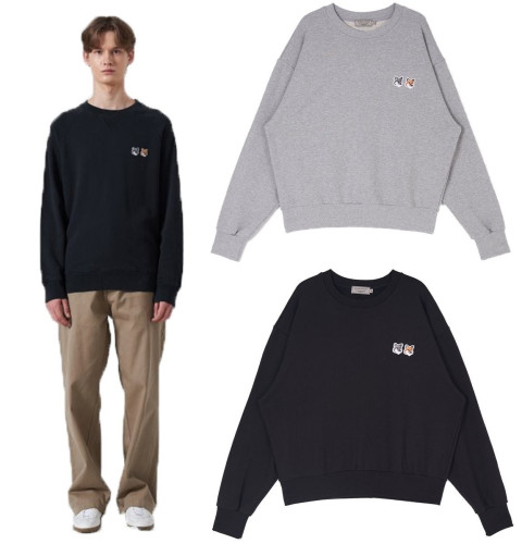 💕 메* 키츠네 더블폭스 맨투맨 2color