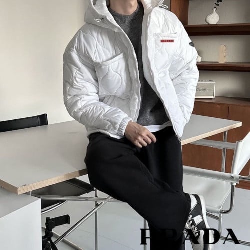 💕 프** 유니섹스 레드라인 투웨이 셔드 퀄팅 패딩