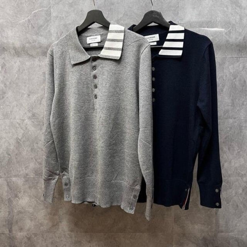 💕 톰* 사선 카라 니트 (수입)