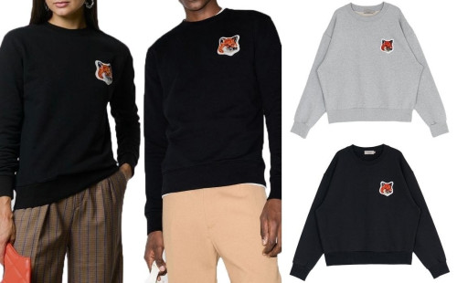 💕 메* 키츠네 빅패치헤드맨투맨(2color)