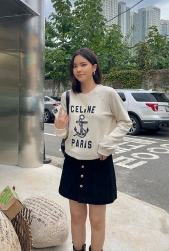 💕 셀** 앵커 로고 기모 맨투맨