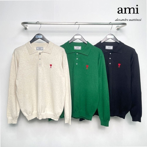 💕 아* 스몰하트 버튼 캐시미어 카라 니트