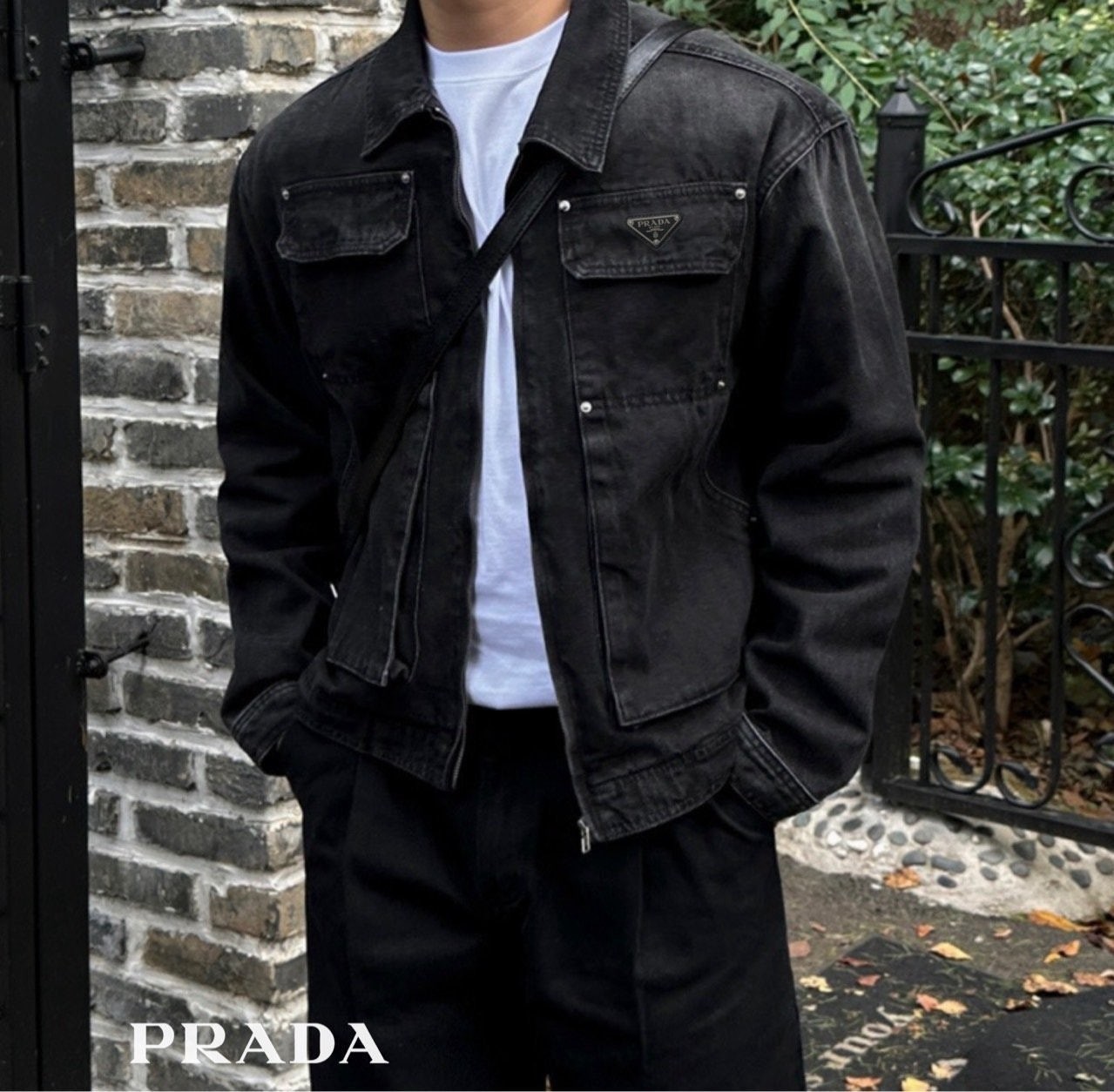 💕 프** 플레이트 르노 리벳 데님 자켓