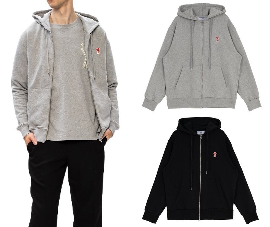 💕 아* 파리스 스몰패치 후드집업2Color