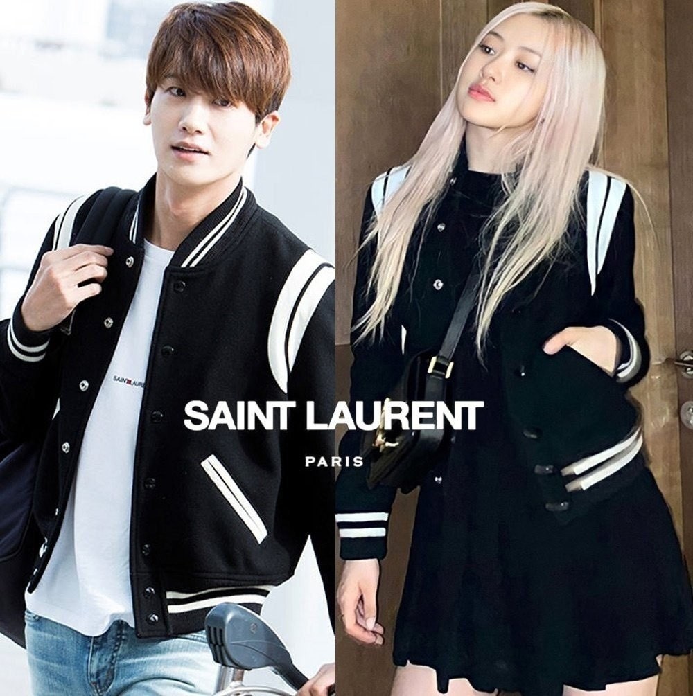 💕 생** 커플 스타디움 울 블루종