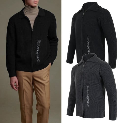 💕 생** 와플 니트 집업