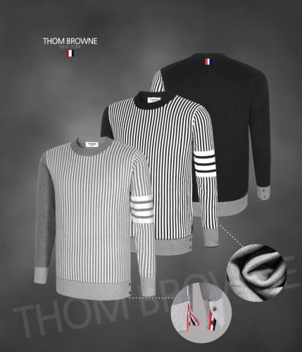 💕 톰* 스트라이프 울캐시니트