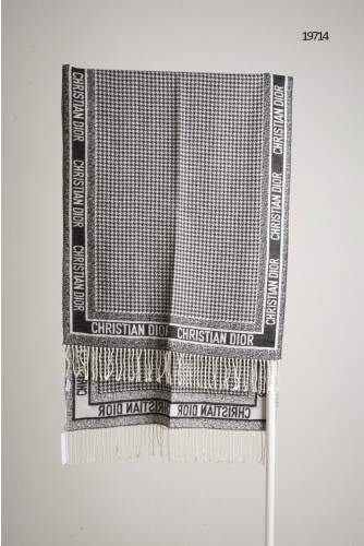 🔆 [DIOR] 크리스찬디올 하운드투스 체크 울 머플러 🔆