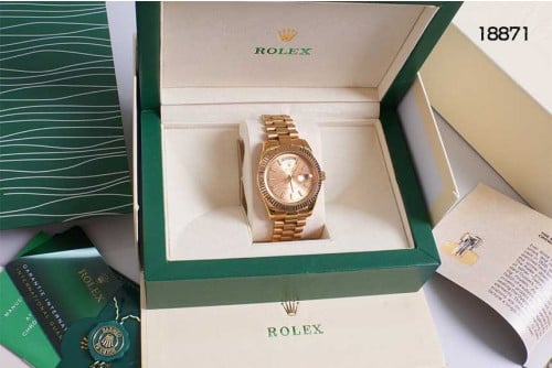 🔆 [ROLEX] 로렉스 데이데이트 41 골드 🔆