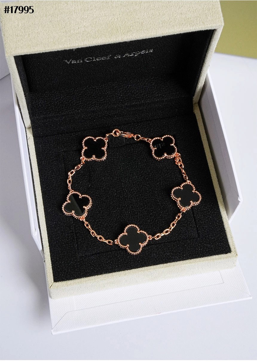 🔆 [Van Cleefs & Arpels] 반클리프&에펠 알함브라 브레이슬릿 블랙 🔆