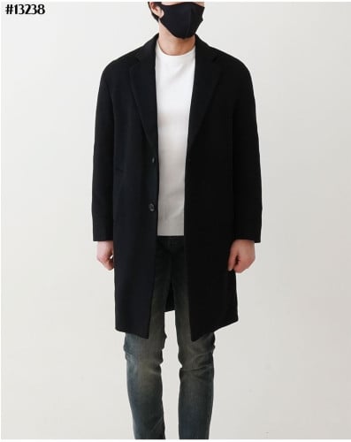 🔆 [AMI] 아미 남성 스탠다드 미디 싱글 코트 🔆