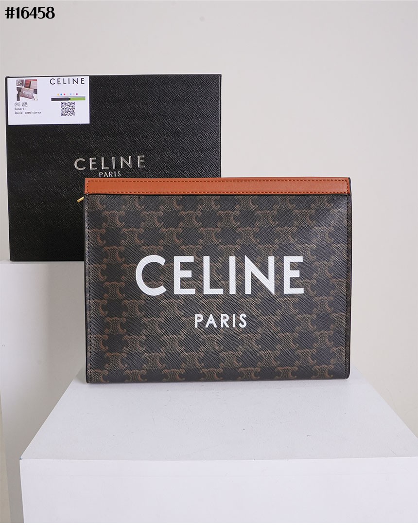 🔆 [CELINE] 셀린느 PARIS 로고 클러치 백 🔆
