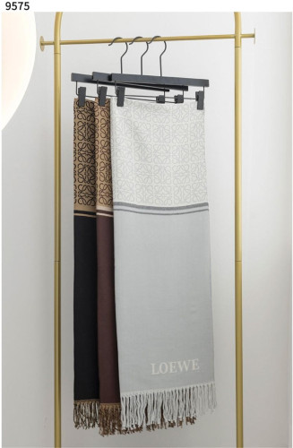 #로웨 [LOEWE]  머플러 바이컬러 울 캐시미어 투톤 로고 스카프 신상입고💢 #머플러 #9575