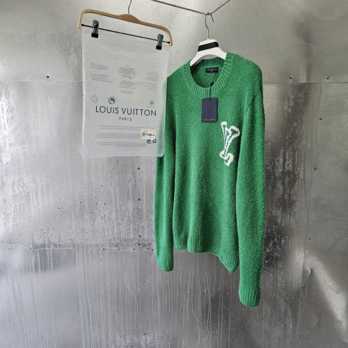 루*비* 인타르시아 크루넥 니트