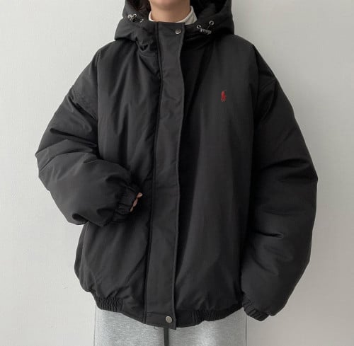 20490_PL 두툼 후디 필드 점퍼