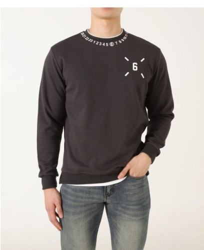 MG MM6 크루넥 3D 넘버 레이어드 맨투맨 수입