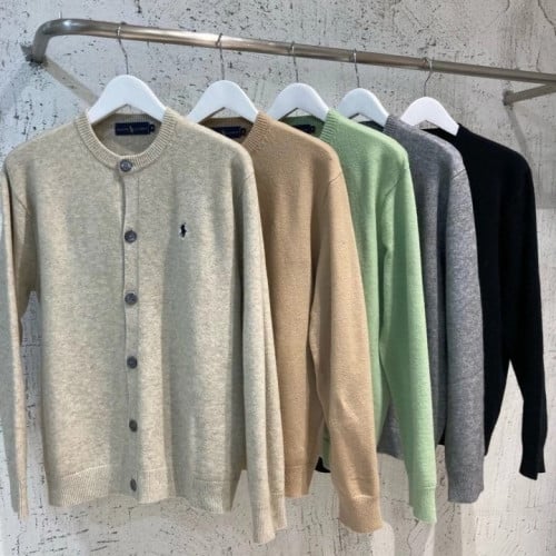 PL 랄프로렌 소프트 라운드 가디건