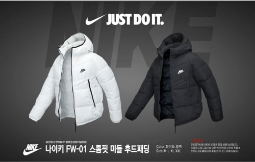 19083_NK FW-01 스톰핏 미들 후드패딩