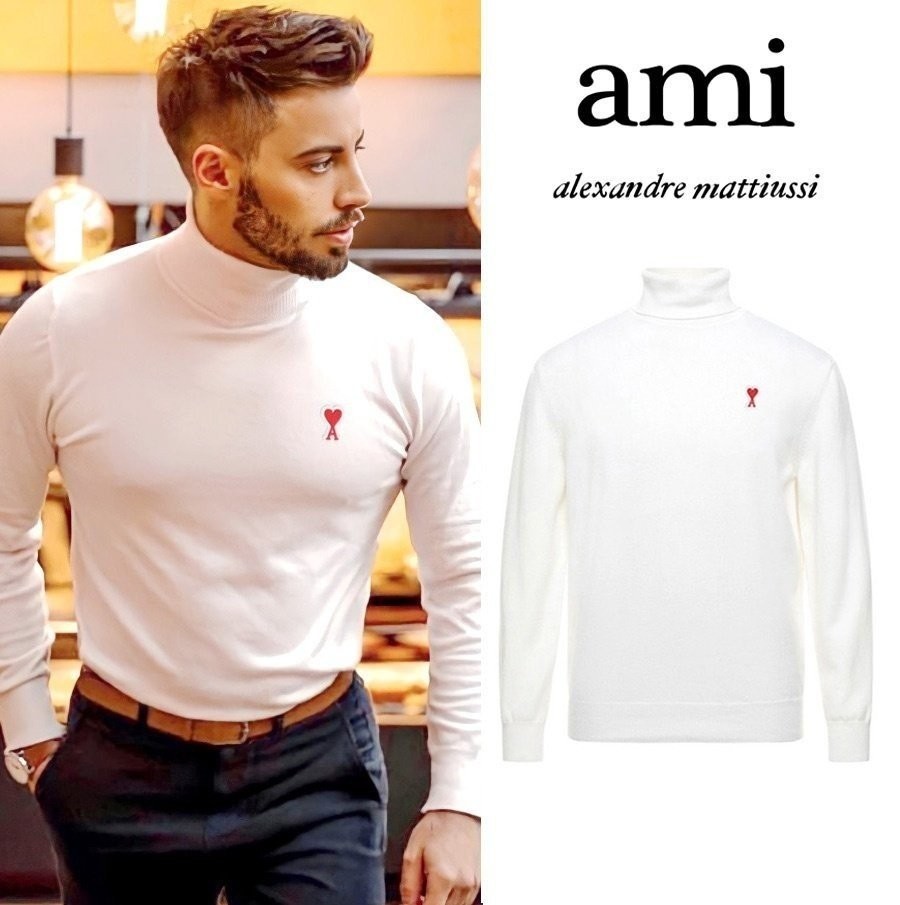 ⚪️▫️ A♡I SAMALL PATCH turtleneck ▫️⚪️