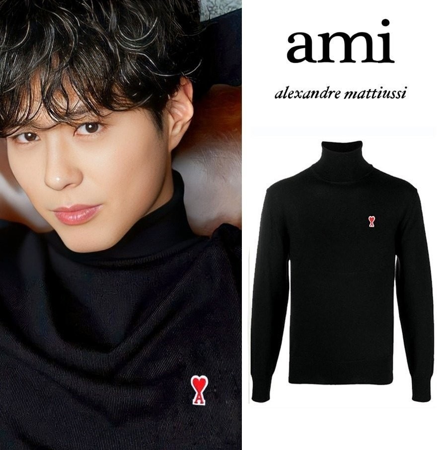 ⚪️▫️ A♡I SAMALL PATCH turtleneck ▫️⚪️