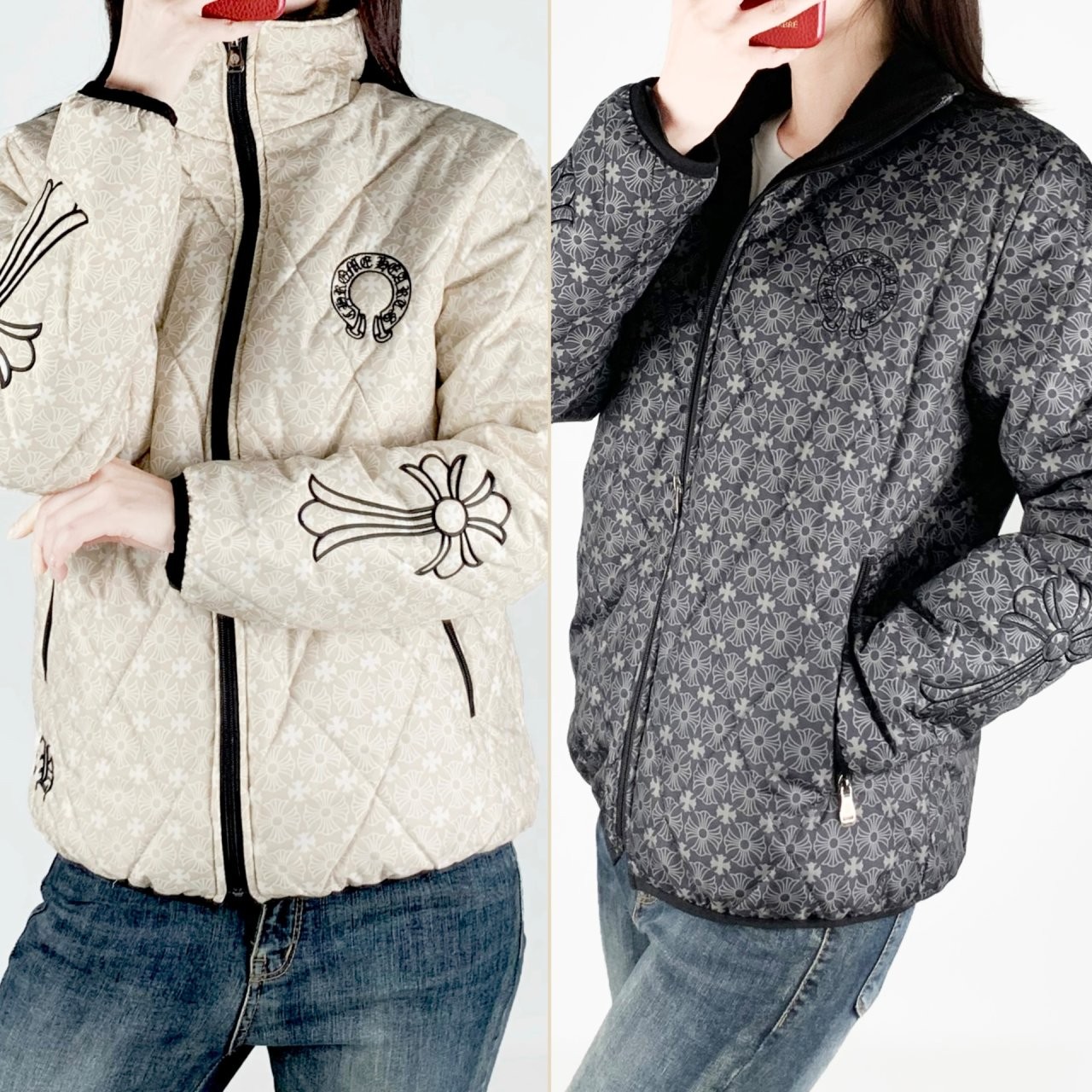 1 <크롬  누빔패딩>