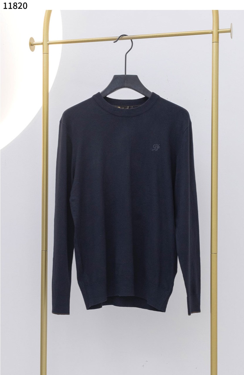 #로로피아나 [LOLO PIANA] 로고 자수 크루 넥 스웨터 신상입고💢 #상의 #니트 #11820