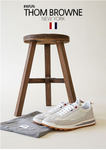 🔆 [THOME BROWNE] 톰브라운 테크러너 스니커즈 화이트 🔆