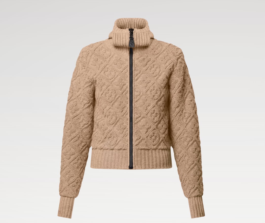 #루이비통 [ L.V ] 수입 모노그램 타월링 집업 후디 입고💢 #여성상의 #자켓