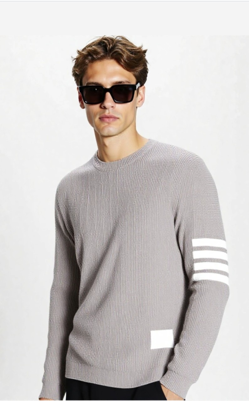 🔜톰브라운 라운드 니트