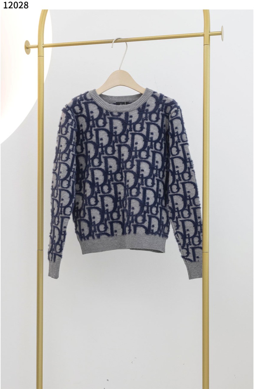 #디올 [Christian Dior] 오블리크 자카드 울 스웨터 니트 신상입고💢 #상의 #니트 #12028