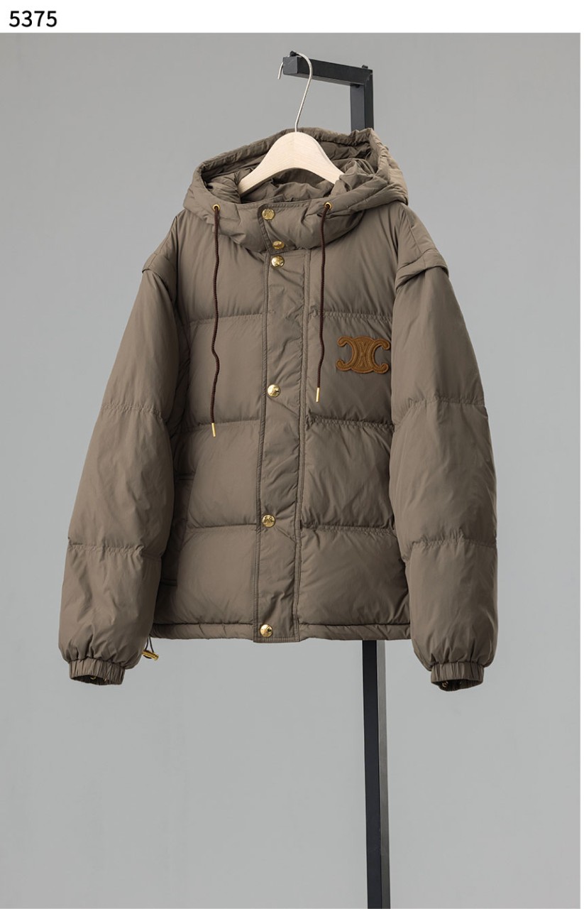 #셀린느 [CELINE] 트리옹프 크롭 투웨이 다운 재킷 신상입고💢 #상의 #자켓 #5375