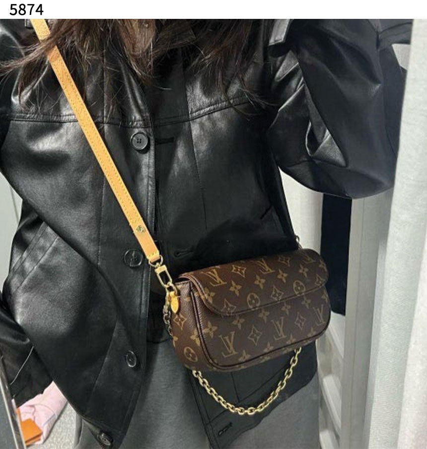 #루이비통 [Louis Vuitton] 수입프리미엄급 월릿 온 체인 아이비 신상 입고💢 #가방 #태그 #5874