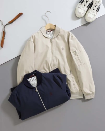 #브루넬로쿠치넬리 [ B*unello Cucinell ] 수입 항공점퍼 봄버자켓 입고💢 #남성상의 #자켓