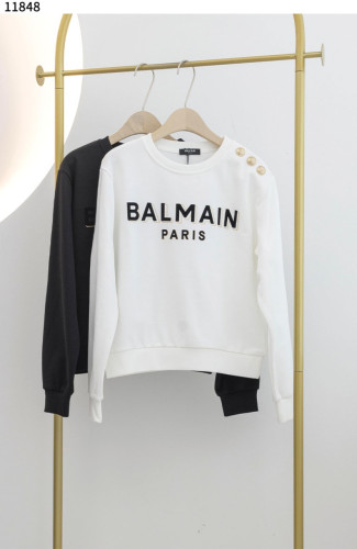 #발망 [Balmain]  Balmain Paris 프린트 장식 스웨트셔츠 신상입고💢 #상의 #티셔츠 #11848