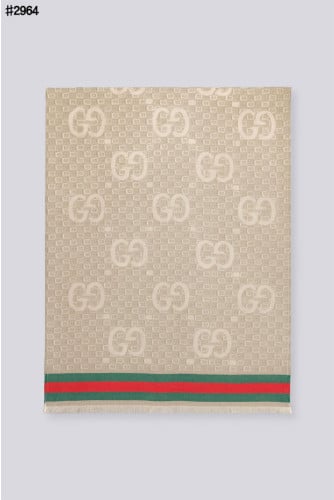 🍀 [GUCCI] 구찌 GG 자카드 웹 스트라이프 숄 머플러 🍀