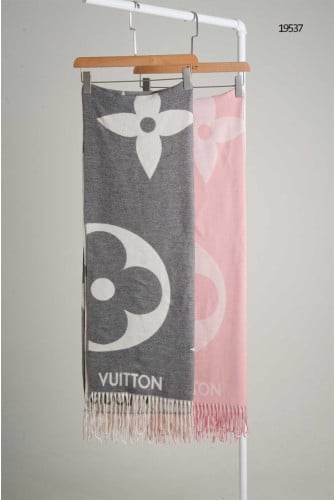 🔆 [LOUIS VUITTON] 루이비통 모노그램 빅로고 에센셜 울 머플러 🔆