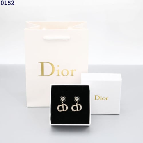 👹디올 CD 크리스탈 골드 이어링👹