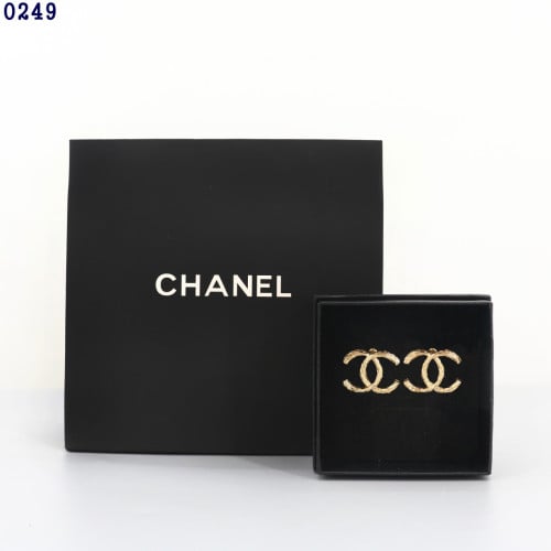 👹샤넬 CC로고 골드 귀걸이👹